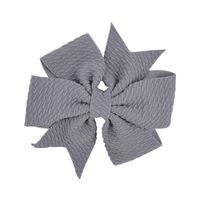 New V-shaped Ribbon Fishtail Bowknot Children's Hairpin Set sku image 18