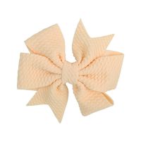 New V-shaped Ribbon Fishtail Bowknot Children's Hairpin Set sku image 17