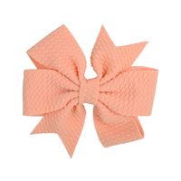 New V-shaped Ribbon Fishtail Bowknot Children's Hairpin Set sku image 7