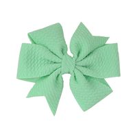 New V-shaped Ribbon Fishtail Bowknot Children's Hairpin Set sku image 15