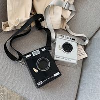 Small Pu Leather Creative Personal Camera Box Bags Victoring Glip Crossbody Women's Bags main image 6