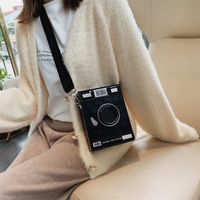 Small Pu Leather Creative Personal Camera Box Bags Victoring Glip Crossbody Women's Bags main image 2