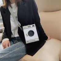 Small Pu Leather Creative Personal Camera Box Bags Victoring Glip Crossbody Women's Bags main image 4