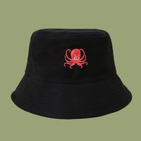 Sombrero De Pescador De Pulpo Bordado Estilo De Moda Coreana sku image 1