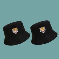 Nouveau Chapeau De Pêcheur De Tête De Tigre D&#39;ombre De Style De Mode main image 3