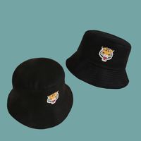 Nouveau Chapeau De Pêcheur De Tête De Tigre D&#39;ombre De Style De Mode main image 5