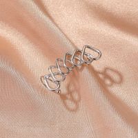 Korean Heart-shape Geometric Alloy Earrings Wholesale main image 5