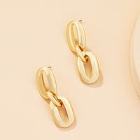 Fashion Golden Chain Geometric Alloy Earrings Wholesale main image 3