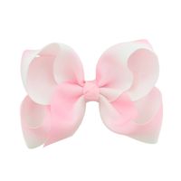 Fashion Korean Style Solid Color Bubble Children's Bow Hairpin Set main image 5