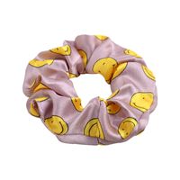 Korean Fashion Style Cartoon Pattern Floral Tie Hair Scrunchies Set main image 4