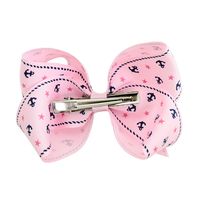 New Style Ribbon Striped Navy Bow Polka Dot Hairpin Set main image 4