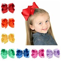 Fashion Colorful Children's Bowknot Hairpin Set main image 3