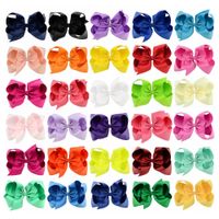 Fashion Colorful Children's Bowknot Hairpin Set main image 4