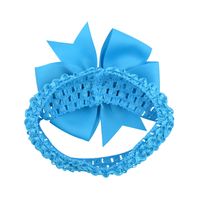 New Fashion Style Chiffon Lace Six-ear Bow Headband Set main image 1