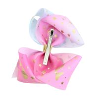 New Cute Style Cartoon Sequins Ribbed Children's Bow Hairpin main image 4