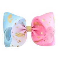 New Cute Style Cartoon Sequins Ribbed Children's Bow Hairpin main image 6