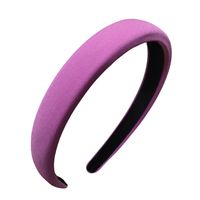 Fashion Solid Color Fabric Sponge Hairpin Wholesale main image 6