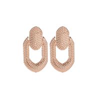 Fashion Creative Geometric Metal Star Shell Irregular Earrings Wholesale sku image 3