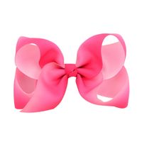 Fashion Korean Style Solid Color Bubble Children's Bow Hairpin Set sku image 8
