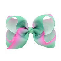 Fashion Korean Style Solid Color Bubble Children's Bow Hairpin Set sku image 13
