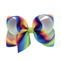 Fashion Korean Style Solid Color Bubble Children's Bow Hairpin Set sku image 16