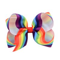 Fashion Korean Style Solid Color Bubble Children's Bow Hairpin Set sku image 15