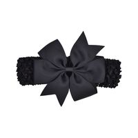 New Fashion Style Chiffon Lace Six-ear Bow Headband Set sku image 5