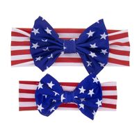Foreign Trade American Independent Sung Man And Children's Headband Suit Mother Child National Day Rabbit Ears Two-piece Set sku image 5
