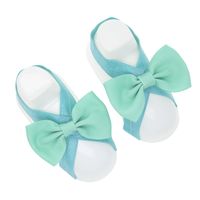 New Style Cute Simple Children's Foot Bow Set sku image 1