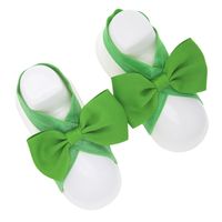 New Style Cute Simple Children's Foot Bow Set sku image 2