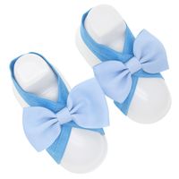 New Style Cute Simple Children's Foot Bow Set sku image 5
