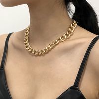 Hot-selling Fashion Thick Chain Simple Trendy Necklace main image 9