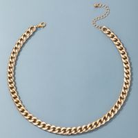 Hot-selling Fashion Thick Chain Simple Trendy Necklace main image 4