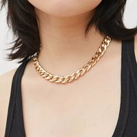 Hot-selling Fashion Thick Chain Simple Trendy Necklace main image 6