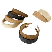 Fashion Woven Broad-brimmed Sponge Headband main image 6