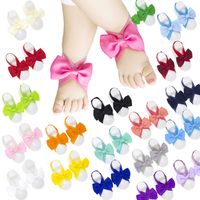New Style Cute Simple Children's Foot Bow Set main image 1