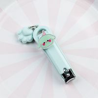 Cartoon Pattern Pendent Large Stainless Steel Nail Clipper sku image 2