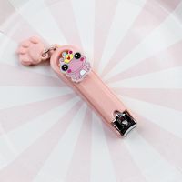 Cartoon Pattern Pendent Large Stainless Steel Nail Clipper sku image 12