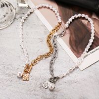 Fashion Geometric Thick Chain Alloy Necklace Wholesale main image 2