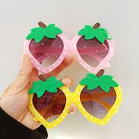 Cartoon Children's Strawberry Decorative Sunglasses main image 5