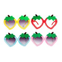 Cartoon Children's Strawberry Decorative Sunglasses main image 2