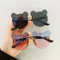 Lindo Coreano Polarizado Protección Uv Dibujos Animados Lindo Oso Gafas De Sol main image 2