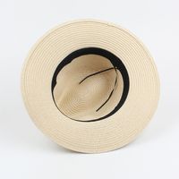 Fashion Wide Brim Sunscreen Sunshade Straw Fisherman Hat Wholesale main image 4
