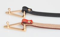 Fashion Triangle Leather Thin Belt Wholesale main image 3
