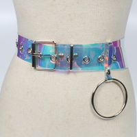 Fashion Transparent Pvc Ring Color Belt Wholesale main image 3