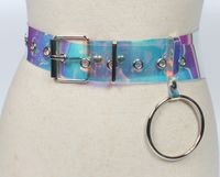 Fashion Transparent Pvc Ring Color Belt Wholesale main image 5
