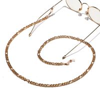 Fashion Gold Thick Aluminum Chain Glasses Rope Wholesale main image 3