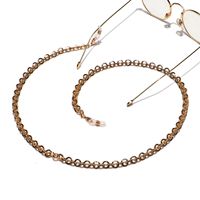 Simple Gold Round Thick Aluminum Chain Glasses Rope main image 3