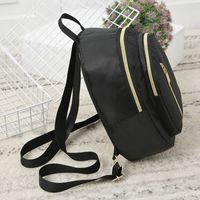 Solid Color Nylon Cloth Small Backpack main image 3
