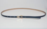 Fashion Triangle Leather Thin Belt Wholesale sku image 2